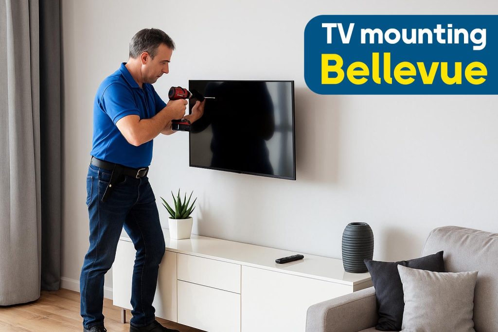 TV Mounting & Installation Services in Bellevue